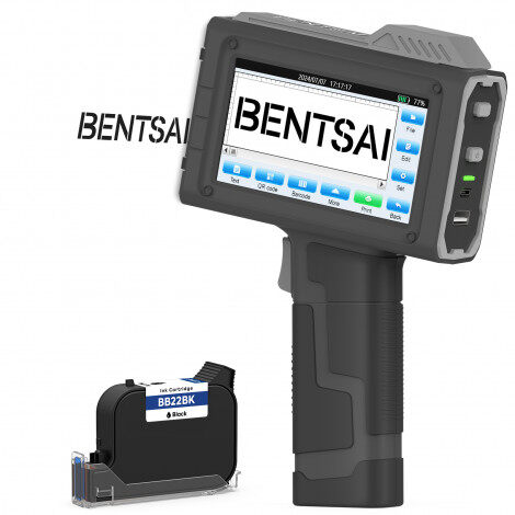 BENTSAI 6205B BT-HH6205B High Resolution Handheld Inkjet Printer